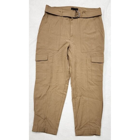 Banana Republic Khaki Stretch Cargo Pants 14 - Picture 2 of 7